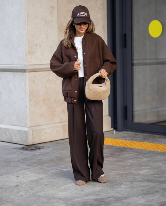 26 Бомбер кашеміровий на кнопках